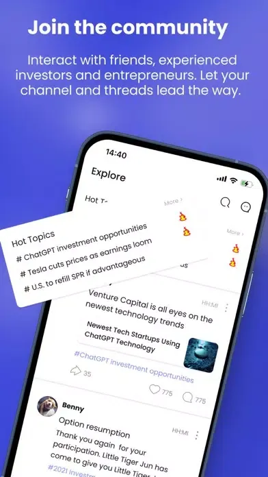 Tangkapan skrin Tradesk: Invest & Trade