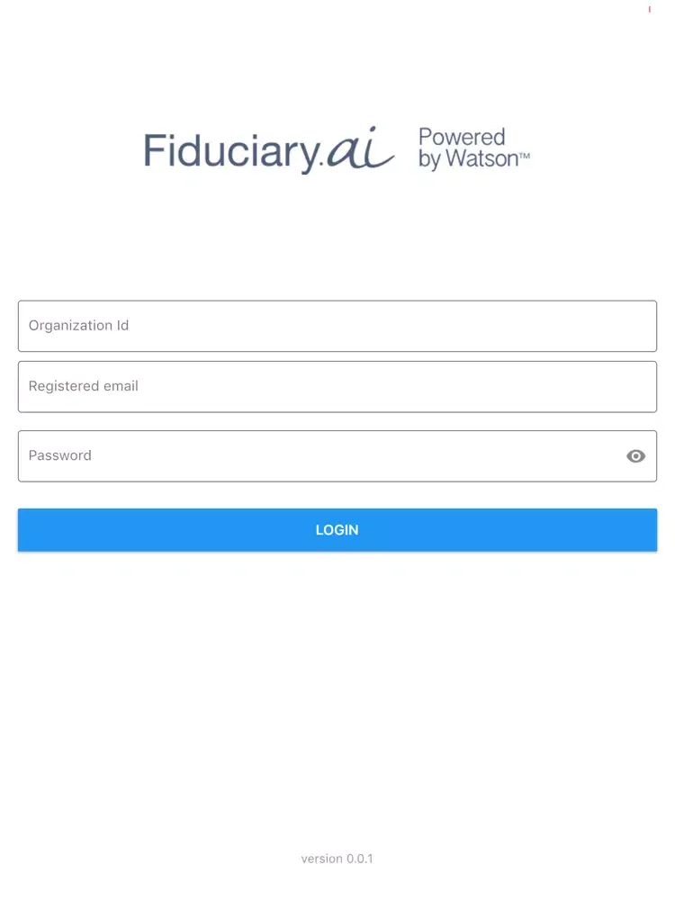 Fiduciary.AI iPad  Ekran Görüntüleri
