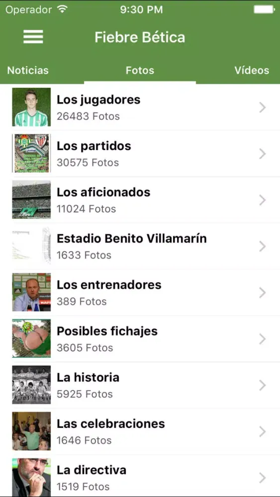 Fiebrebetica - "for Real Betis Balompié fans" स्क्रीनशॉट