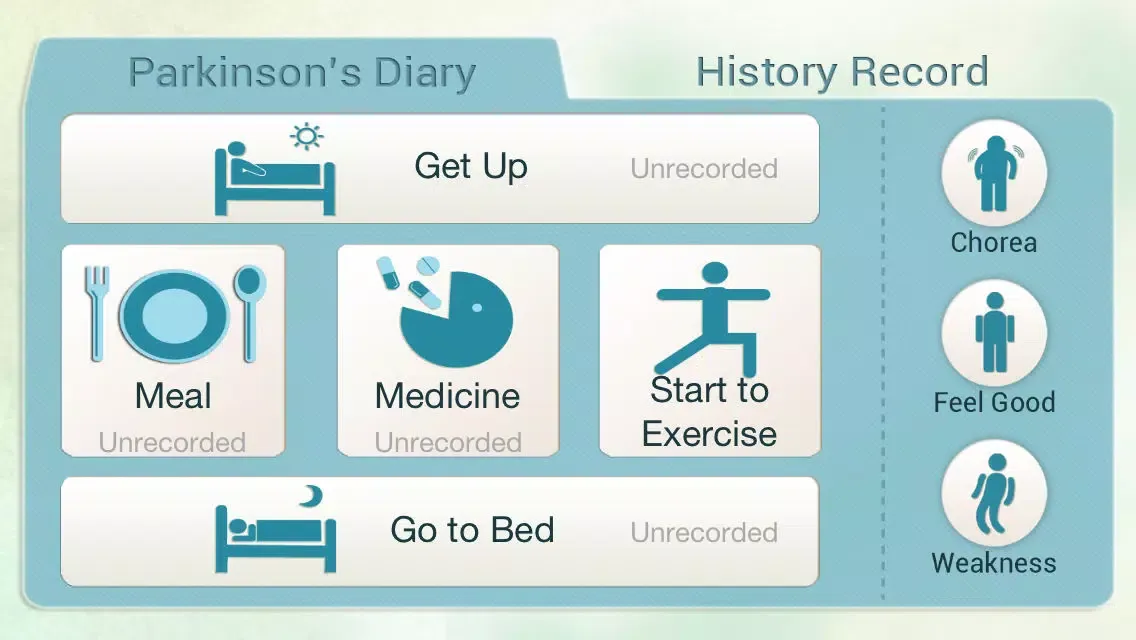 Parkinson's Diary स्क्रीनशॉट