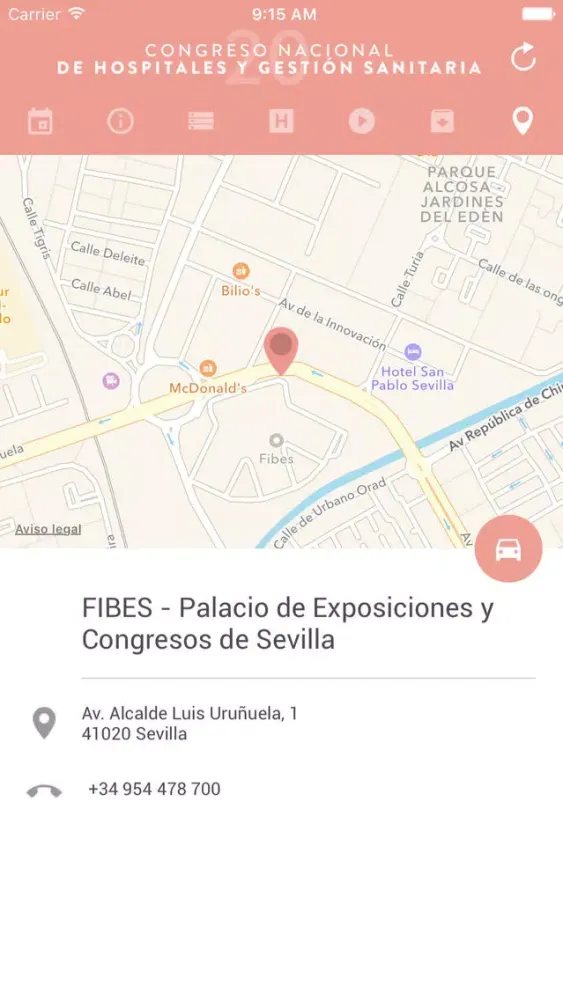 20 Congreso Nacional Hospitales y Gestión Sanitari应用截图
