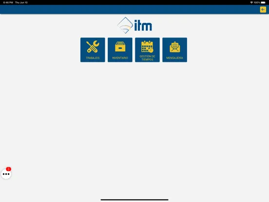 ITM Gestión de Trabajos iPad  Screenshots