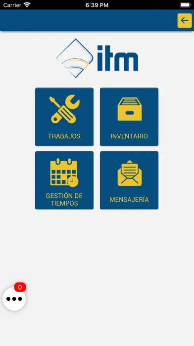 ITM Gestión de Trabajos Screenshots