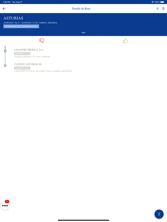 Lesaffre Track iPad 应用截图