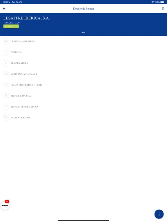 Lesaffre Track iPad 应用截图