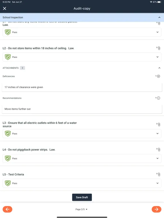 EcoOnline Field ID iPad  Screenshots