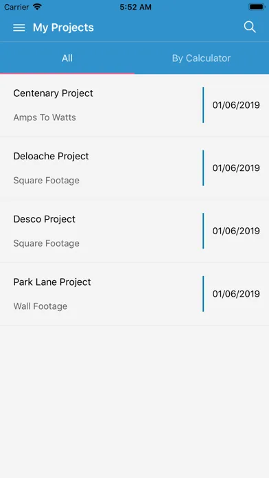 Скриншоты Calculator for Contractors