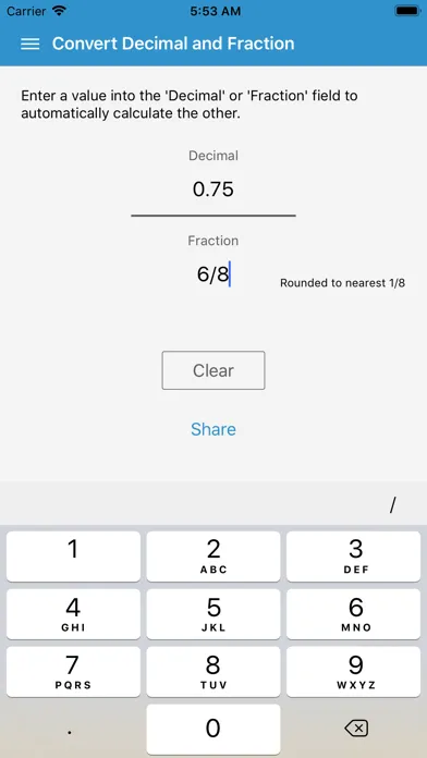Скриншоты Calculator for Contractors