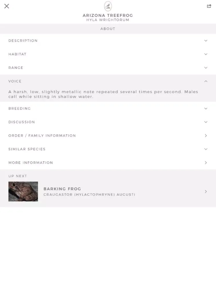 Fieldstone Guide: Amphibians iPad  سکرین شاٹس