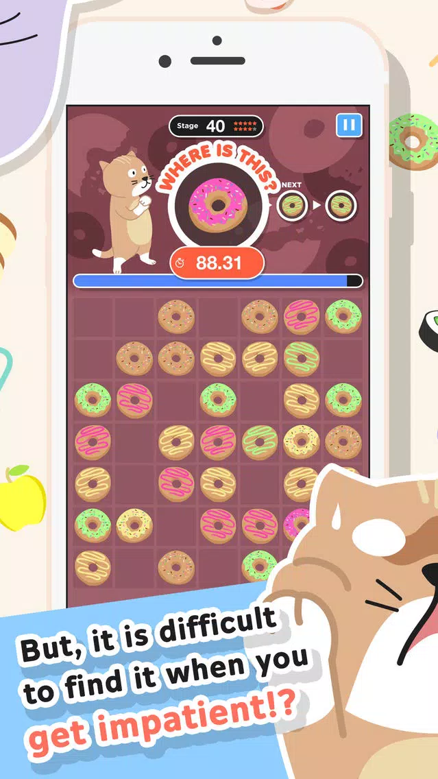 Doco Doco animal -Brain training game trains the right brain with cute animals- Screenshots