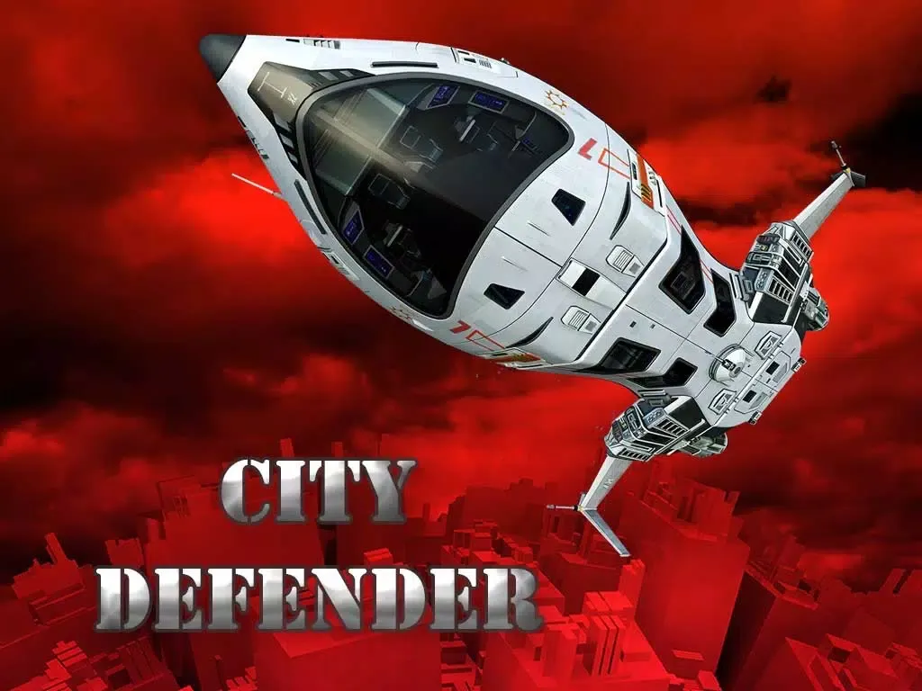 Capturas de pantalla de City Defender Run - Crush the Neon Alien Attack Battle Race Free iPad 
