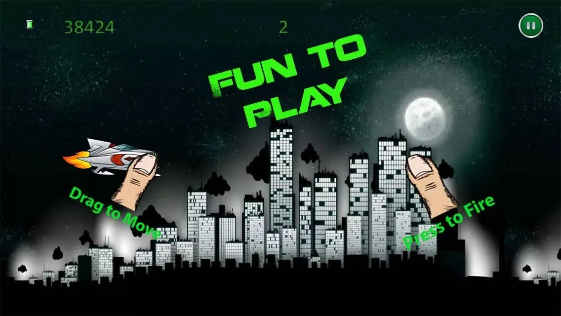 Capturas de pantalla de City Defender Run - Crush the Neon Alien Attack Battle Race Free