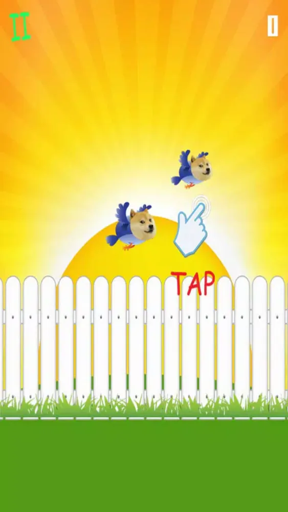 Happy Doge - Amazing Attack The Meme Bird Dog Flying Free Game Screenshots