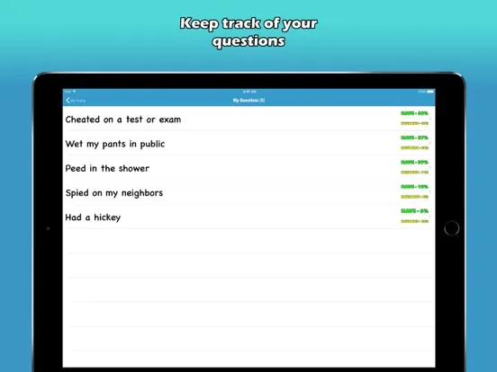 Скриншоты Never Have You Ever iPad 