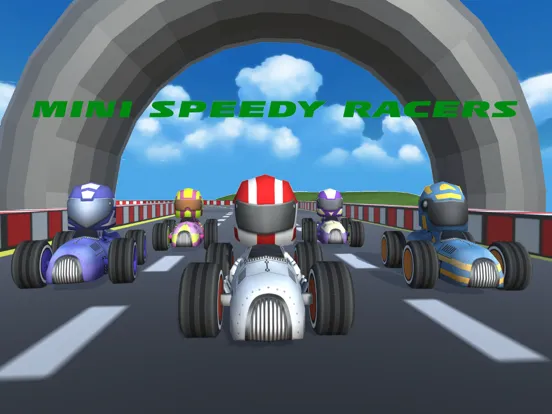 Capturas de pantalla de Mini Speedy Racers iPad 