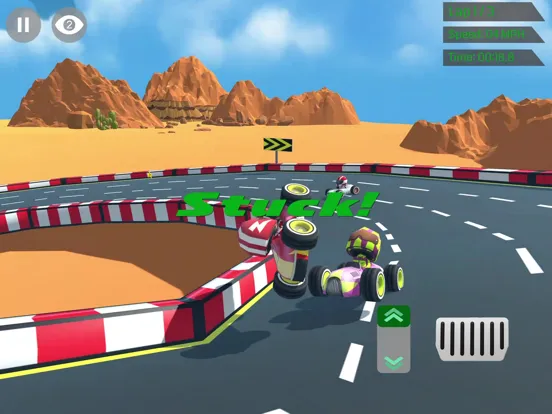 Capturas de pantalla de Mini Speedy Racers iPad 