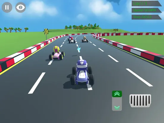 Capturas de pantalla de Mini Speedy Racers iPad 