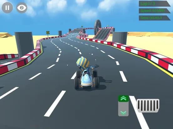Capturas de pantalla de Mini Speedy Racers iPad 