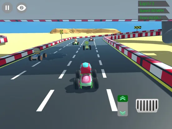 Capturas de pantalla de Mini Speedy Racers iPad 