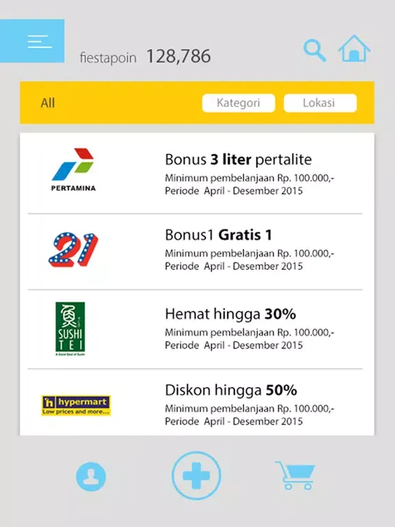 mandiri fiestapoin iPad  Screenshots