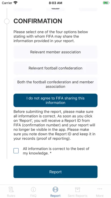 Скриншоты FIFA Integrity