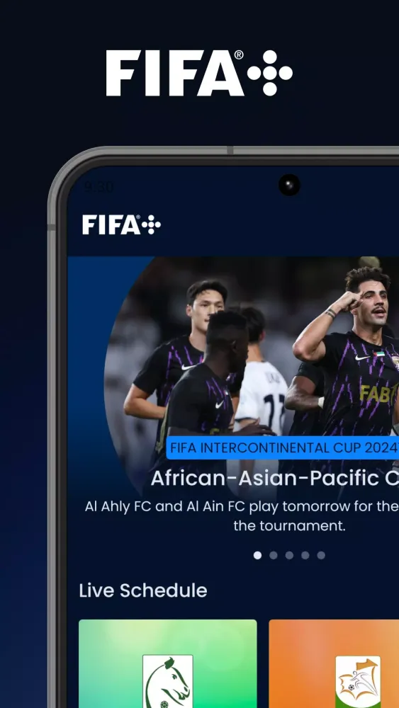FIFA+应用截图