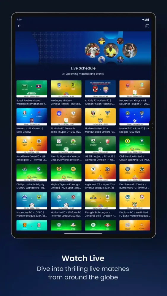 FIFA+应用截图