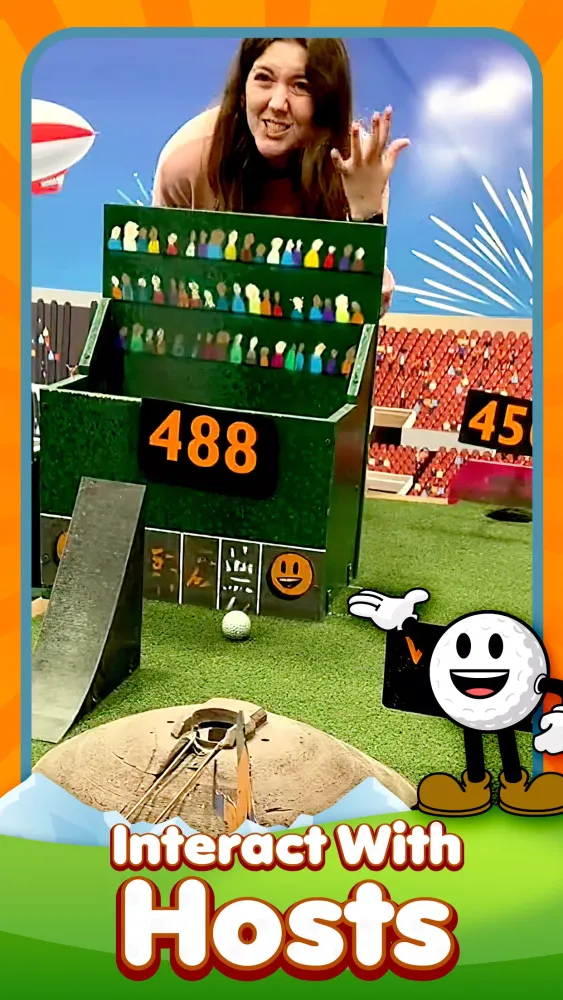 Capturas de tela do OneShot Golf