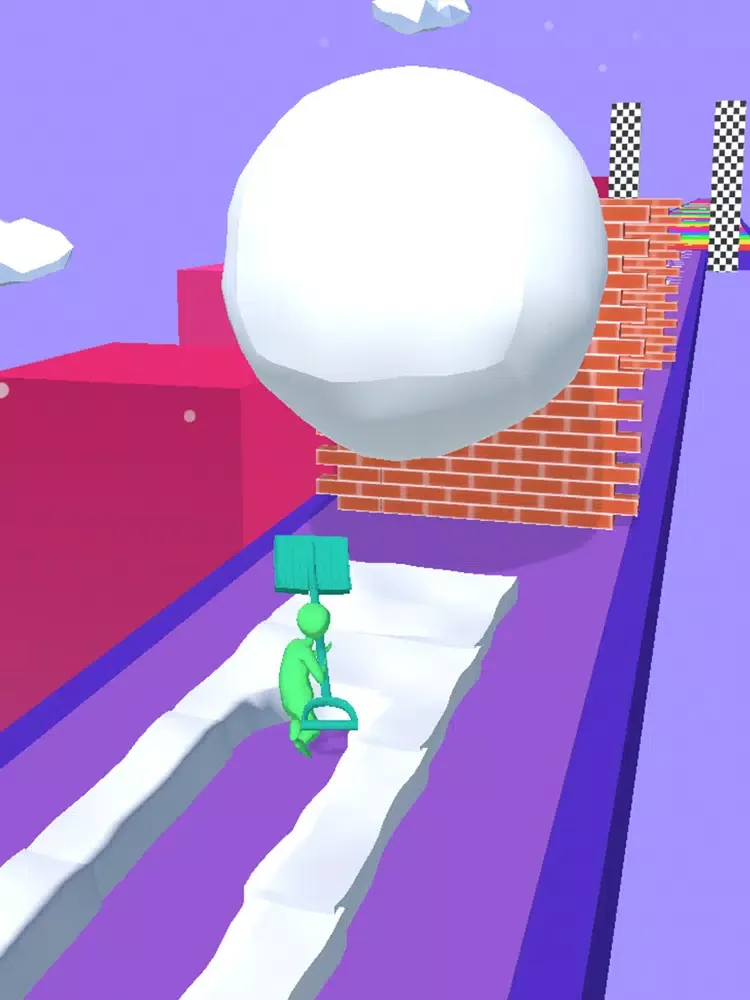 Snow-Roll 3D iPad  Ekran Görüntüleri