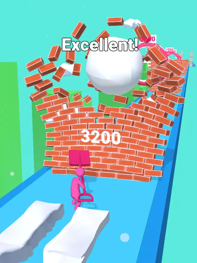 Snow-Roll 3D iPad  Ekran Görüntüleri