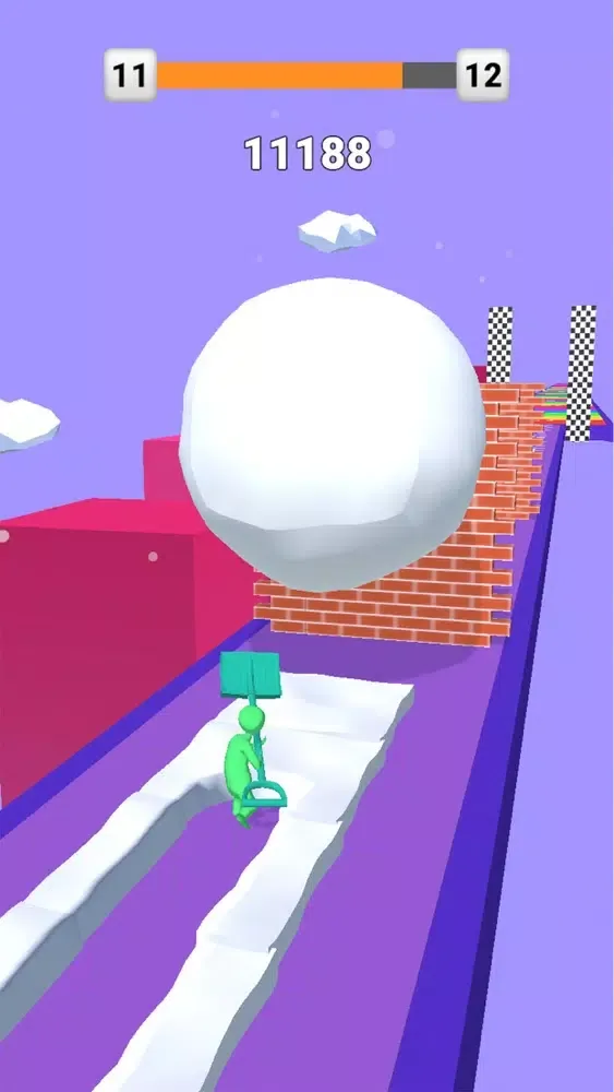 Snow-Roll 3D Ekran Görüntüleri