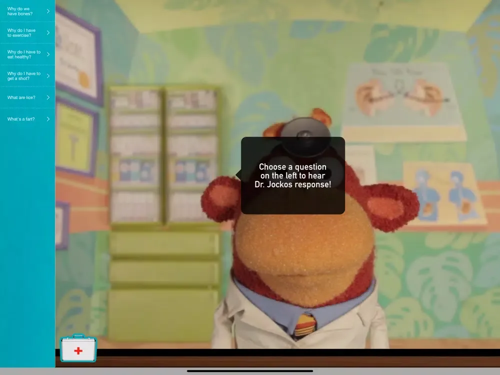 Capturas de pantalla de Dr. Jocko iPad 