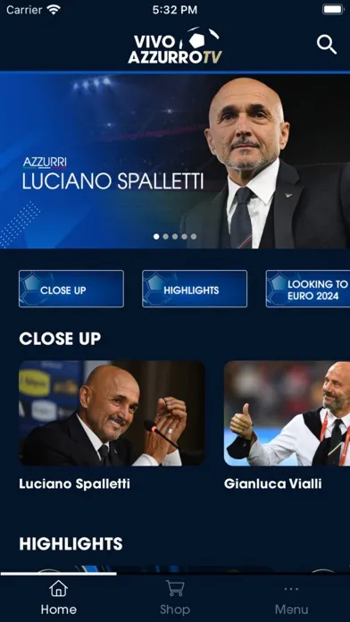 Screenshot di Vivo Azzurro TV