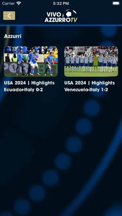 Screenshot di Vivo Azzurro TV