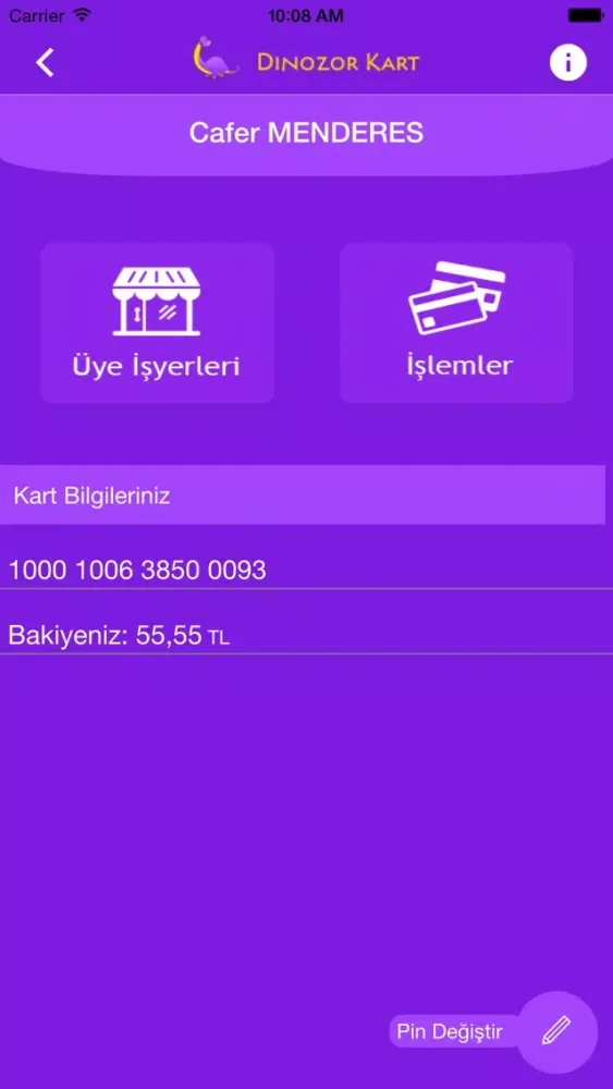 Zrzuty ekranu DinozorKart Mobil