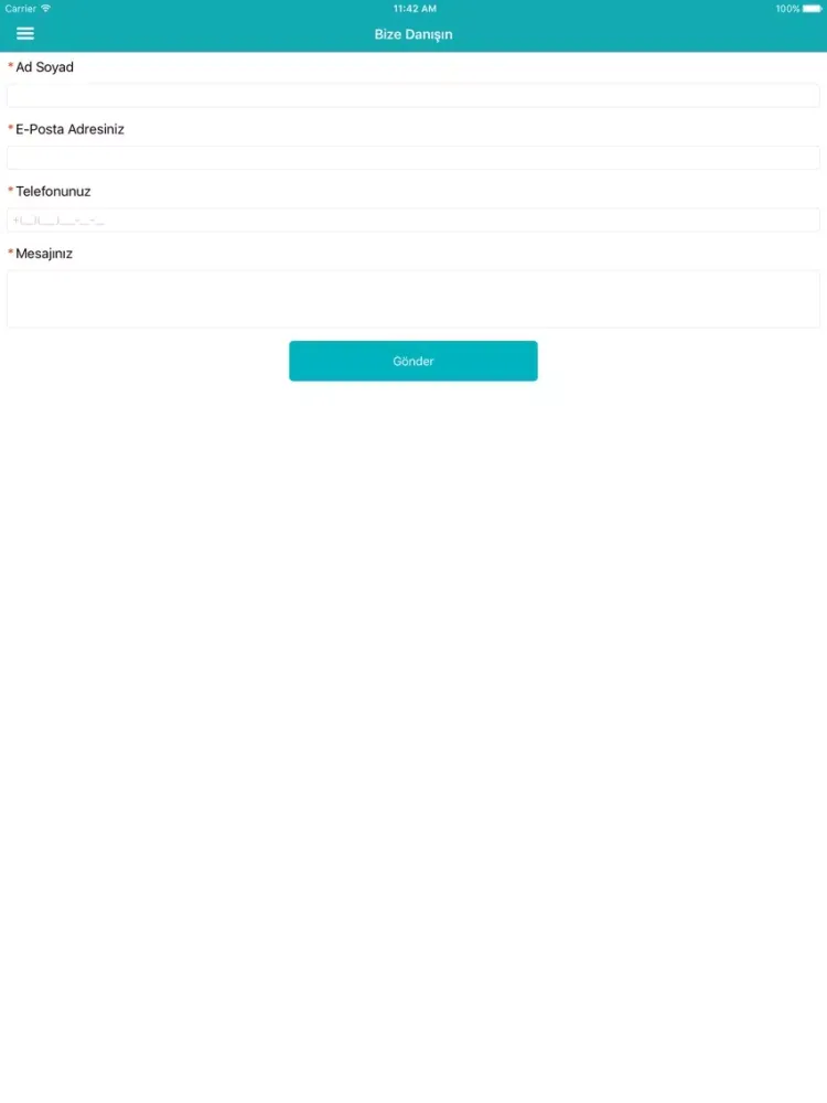 Aviled iPad  Ekran Görüntüleri