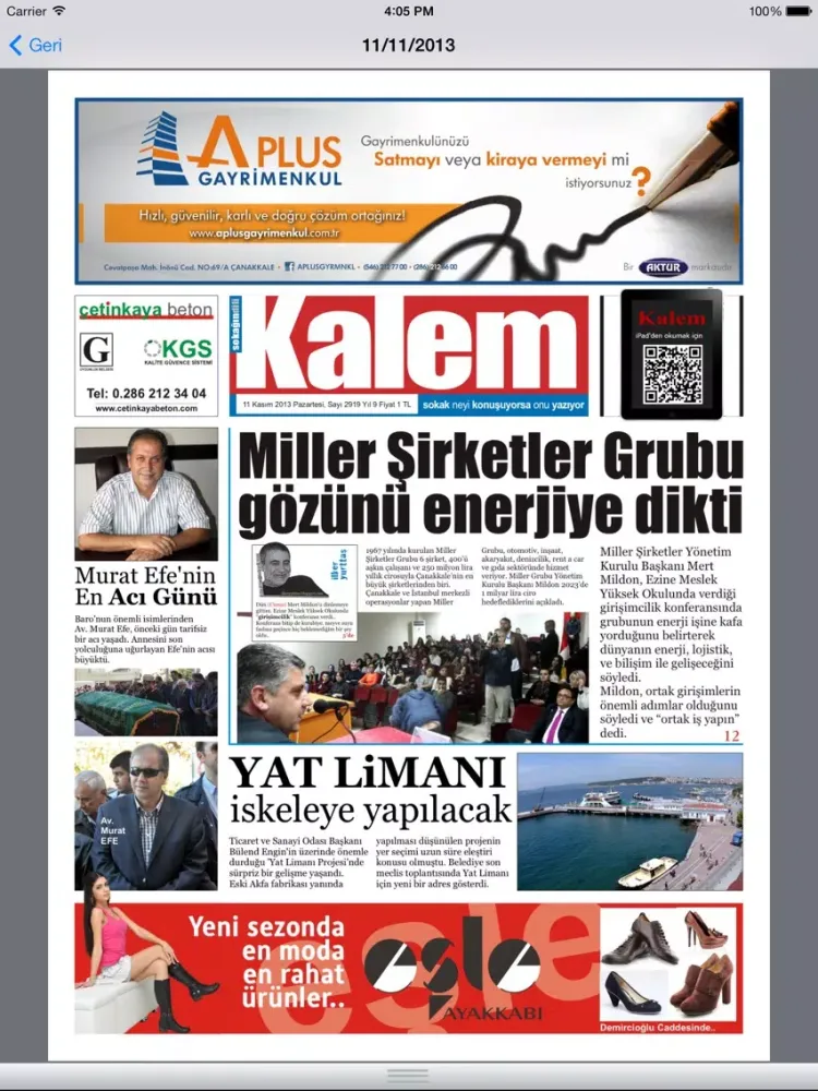 Kalem iPad  Screenshots