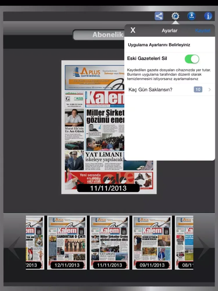 Kalem iPad  Screenshots