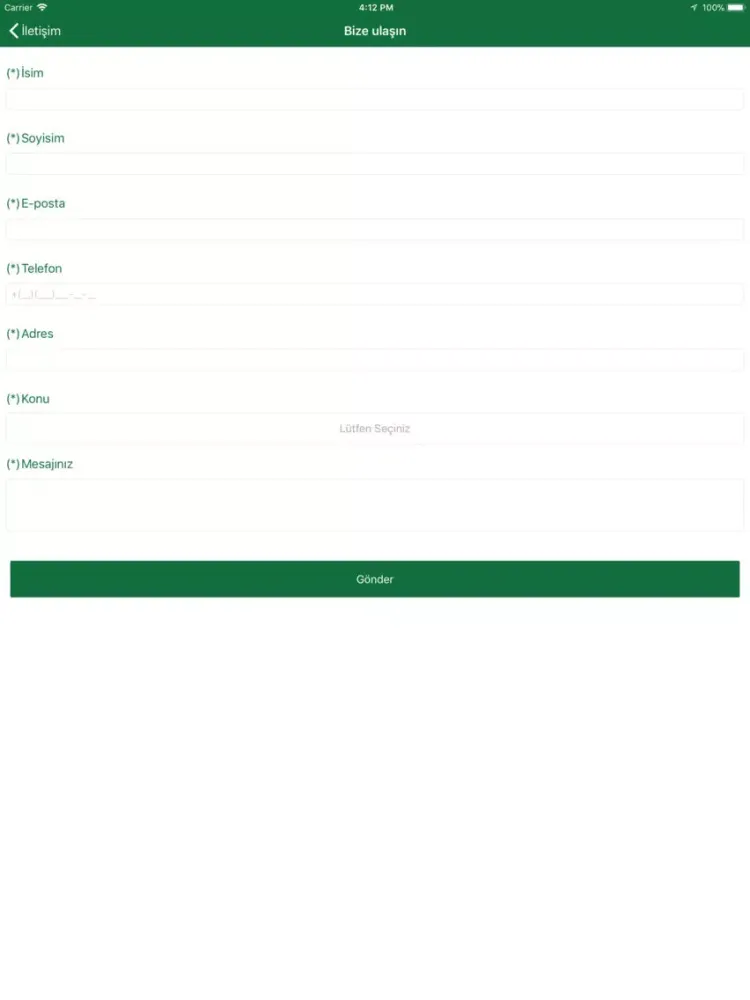 TireSüt Koop iPad  स्क्रीनशॉट