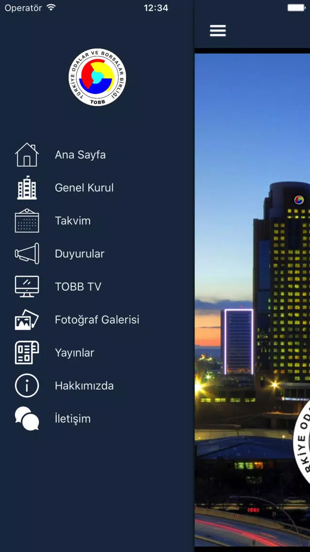 TOBB Etkinlik سکرین شاٹس