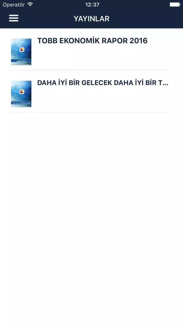 TOBB Etkinlik سکرین شاٹس