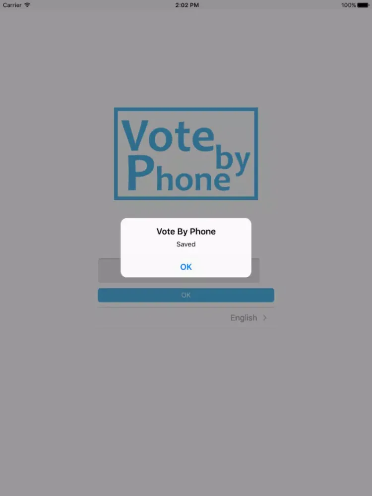 Capturas de pantalla de Vote by Phone iPad 