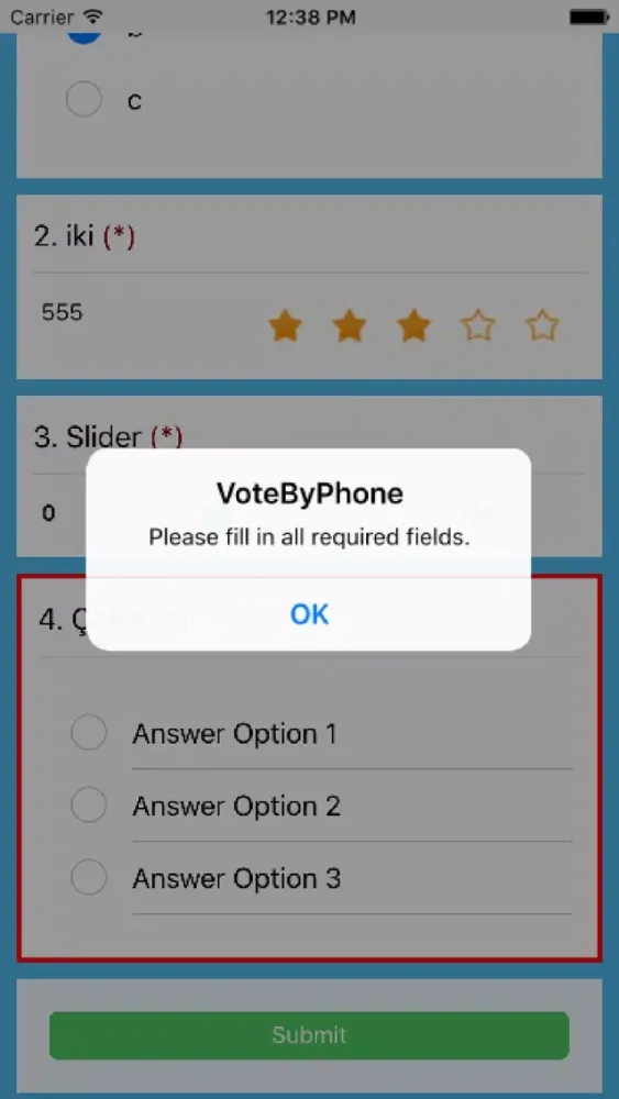 Capturas de pantalla de Vote by Phone