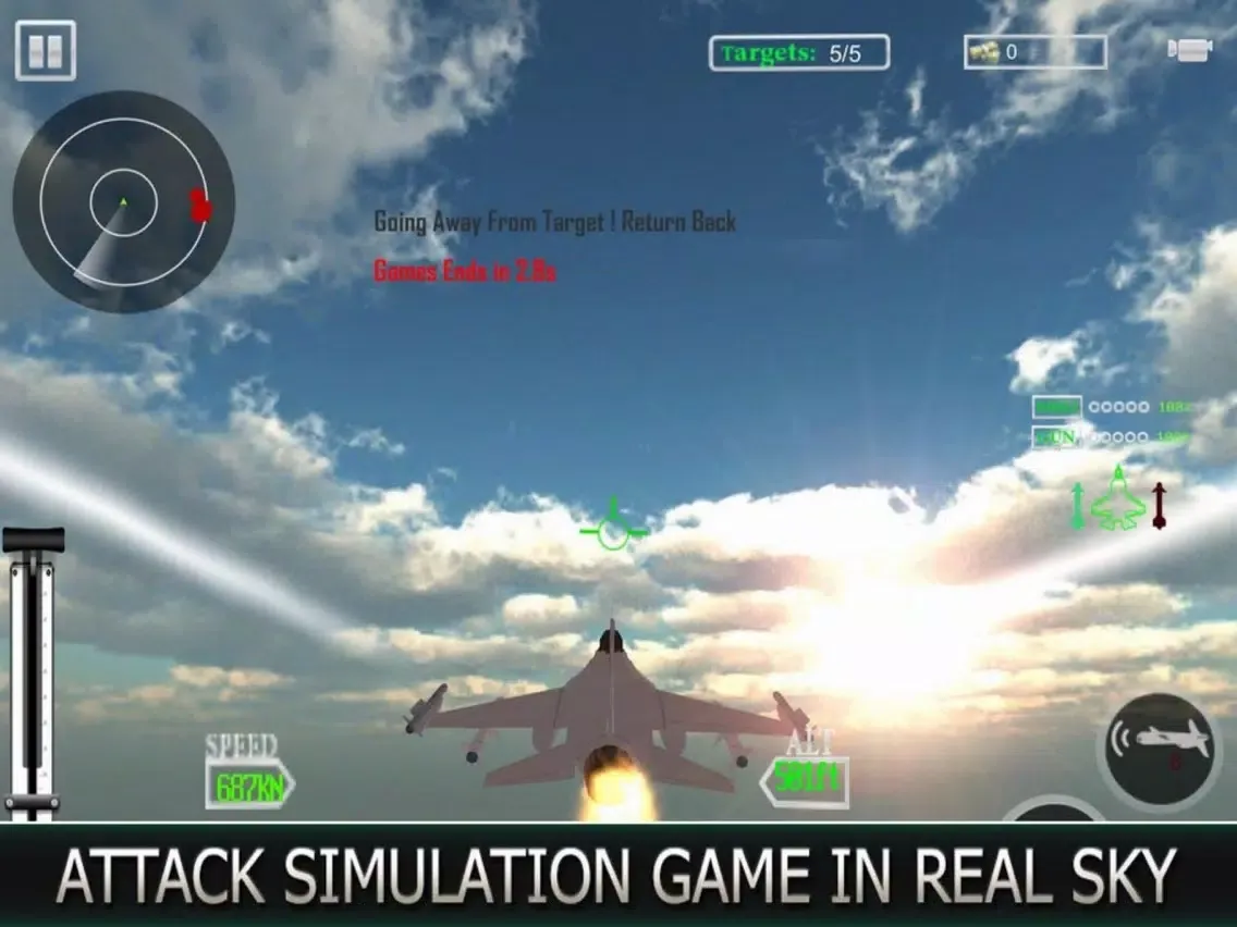 Aircraft Modern Sky 3D iPad  Screenshots
