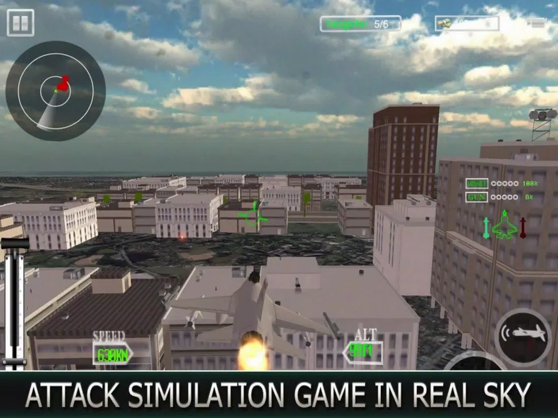Aircraft Modern Sky 3D iPad  Screenshots