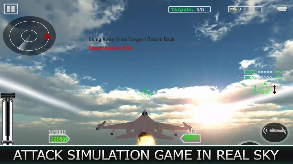 Aircraft Modern Sky 3D Screenshots