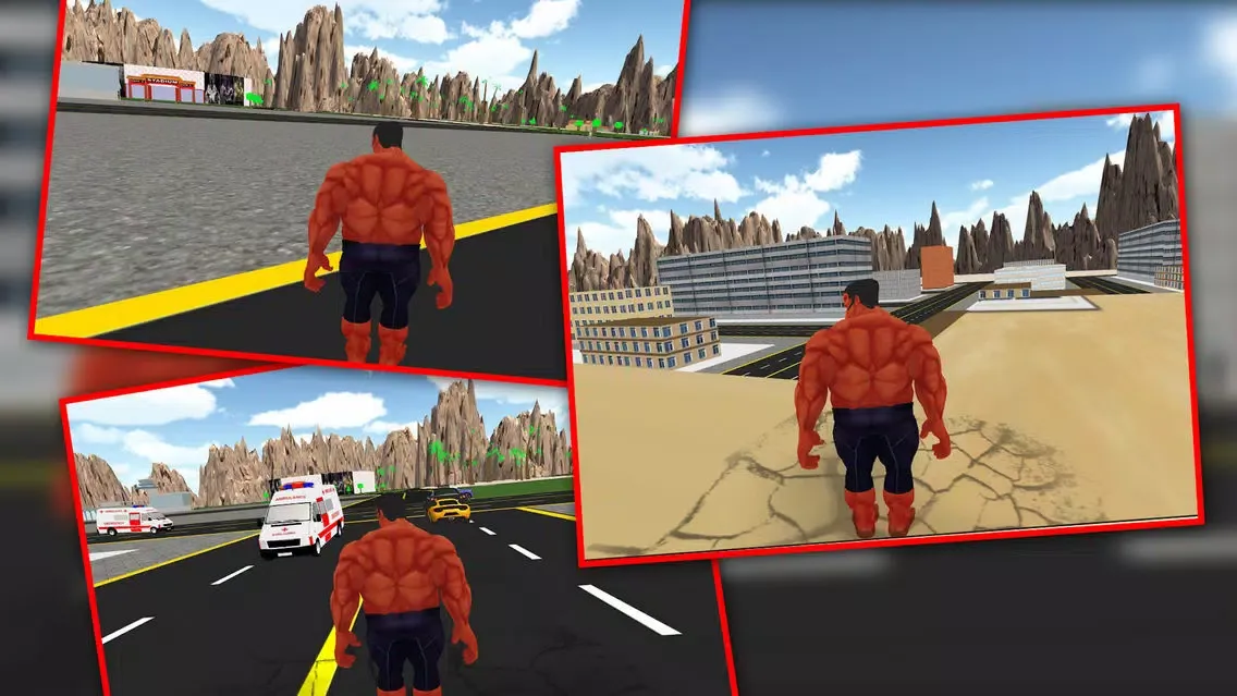 صور Incredible Monster Big Man Fighting