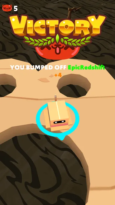 ภาพหน้าจอของ Crazy Kart.io: Bump & Crash