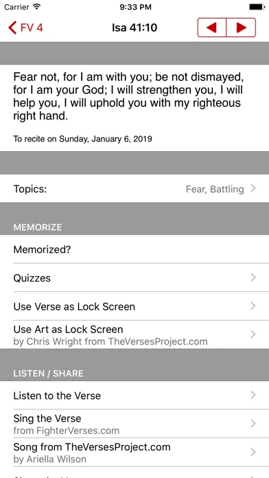 Скриншоты Fighter Verses: memorize Bible