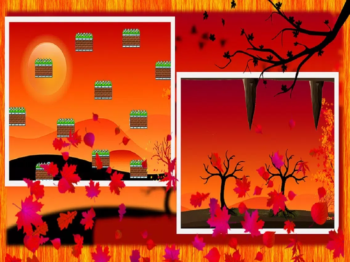 Falling Leaf - Tree Adventure iPad  سکرین شاٹس